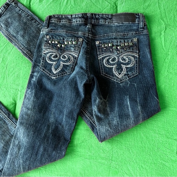 Rue21 Denim - Y2K Rhinestone Jeans